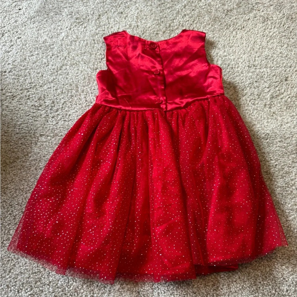 Red sparkler Christmas dress - Picture 2 of 3